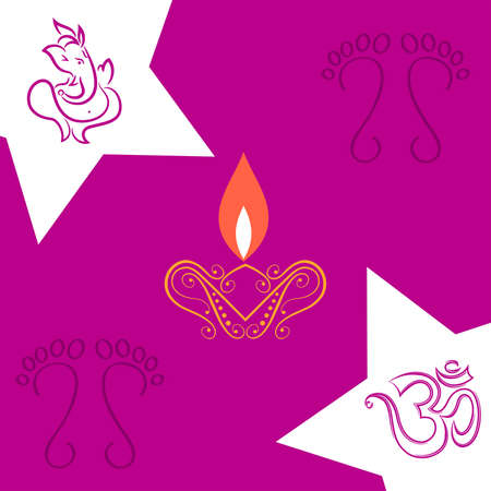 Ganesha The Lord Of Wisdom Vector Artのイラスト素材