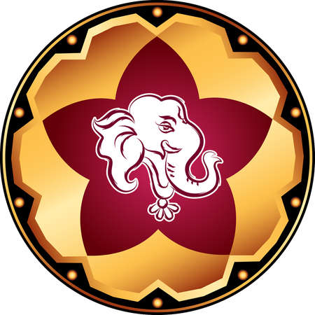 Ganesha The Lord Of Wisdom Vector Artのイラスト素材