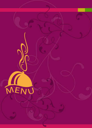 Menu Card Design Template Vector Artのイラスト素材