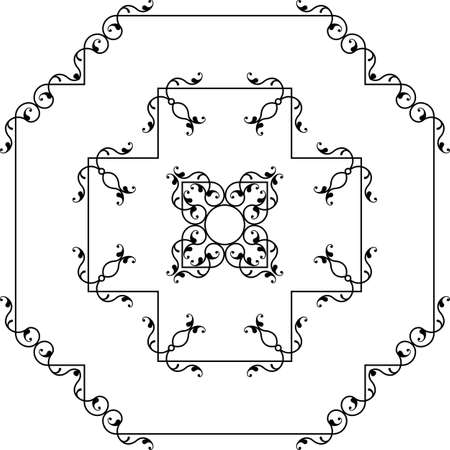 Frame Border Design Vector Artのイラスト素材