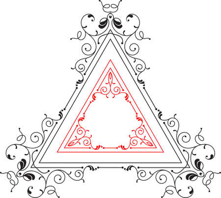 Frame Border Design Vector Artのイラスト素材