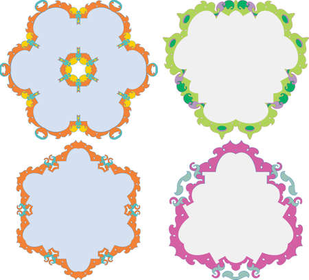 Frame Border Design Vector Artのイラスト素材