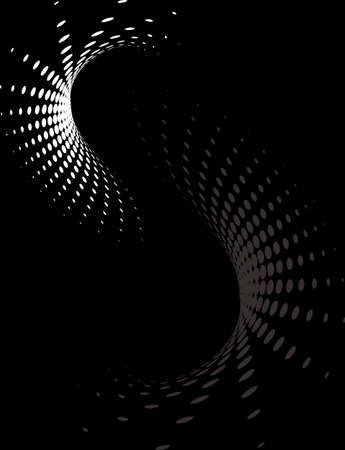 Background Composition, Web Template (Halftone) Vector Artのイラスト素材