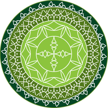 Folk, Tribal Design, Motif, Wall Painting Vector Artのイラスト素材