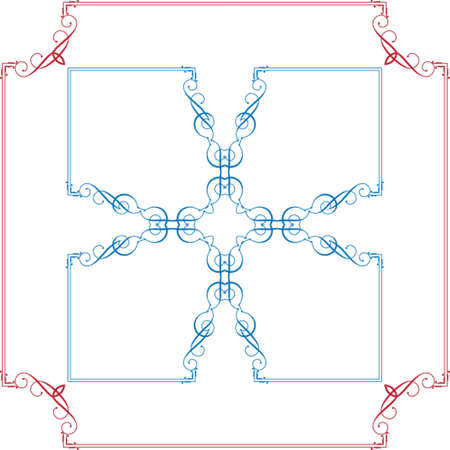 Frame Border Design Vector Artのイラスト素材