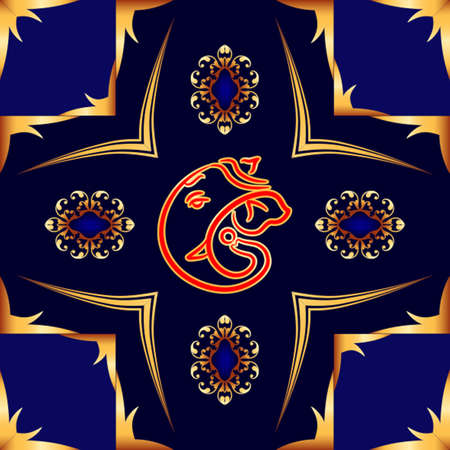 Ganesha The Lord Of Wisdom Vector Artのイラスト素材