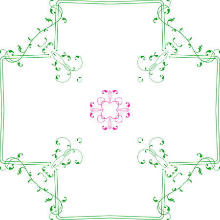 Frame Border Design Vector Artのイラスト素材