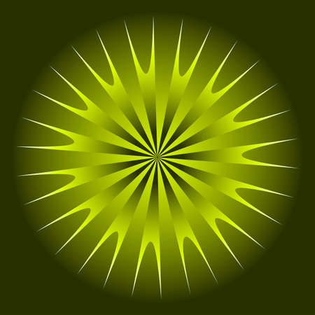 Sun Burst Design Vector Artのイラスト素材