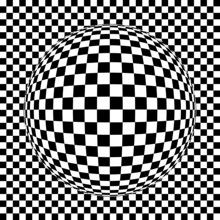 Checkered Background Design Vector Illustration