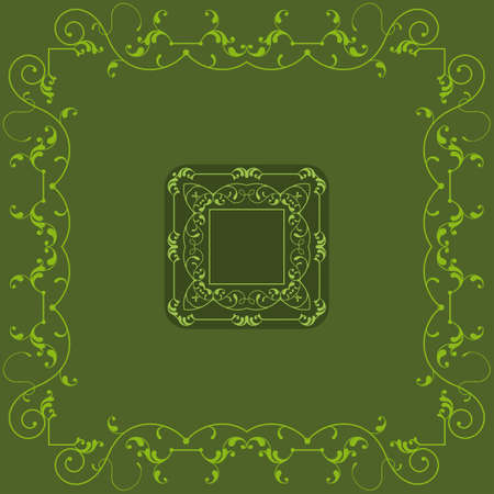 Frame Border Design Vector Artのイラスト素材
