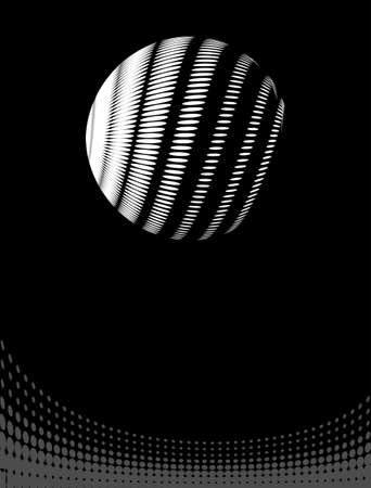 Background Composition, Web Template (Halftone) Vector Artのイラスト素材
