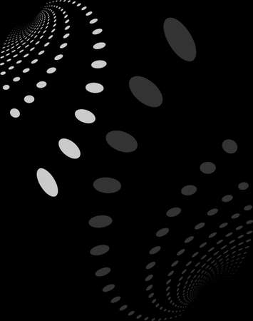 Background Composition, Web Template (Halftone) Vector Artのイラスト素材