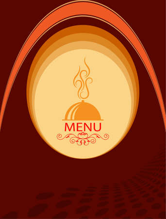 Menu Card Design Templateのイラスト素材