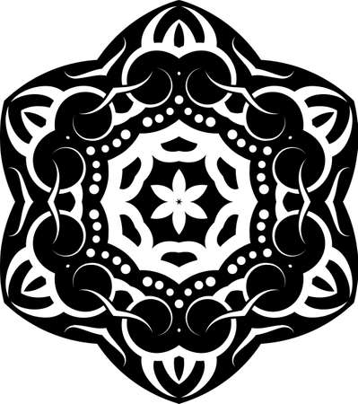 Tribal Tattoo Design Vector Artのイラスト素材