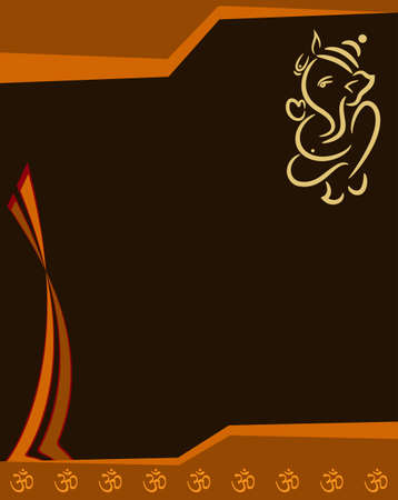 Ganesha The Lord Of Wisdom Vector Artのイラスト素材