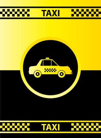 Taxi Icon Symbol Vector Illustrationのイラスト素材