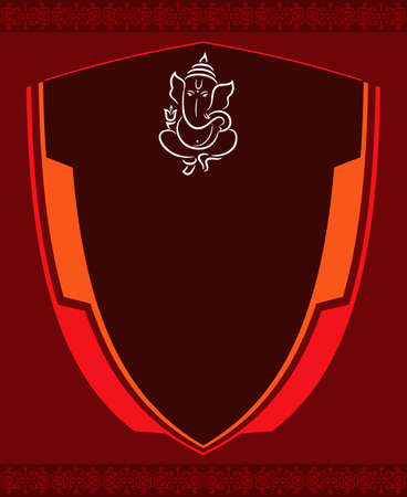 Ganesha The Lord Of Wisdom Vector Artのイラスト素材