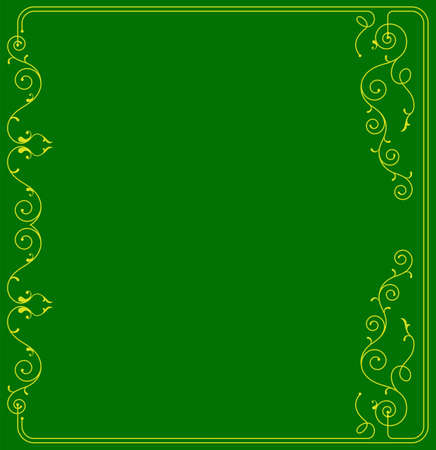 Frame Border Design Vector Illustrationのイラスト素材