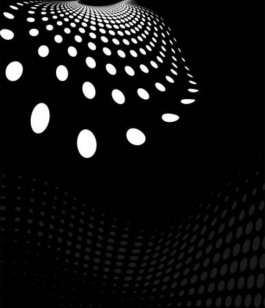 Background Composition, Web Template (Halftone) Design Vector Art Illustrationのイラスト素材