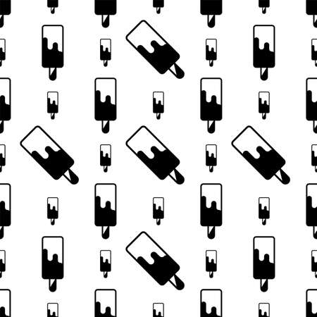 Ice Lolly Icon, Ice Cream, Icon Vector Art Illustrationのイラスト素材