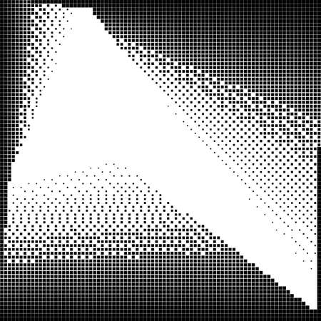 Abstract Halftone Design Vector Illustrationのイラスト素材