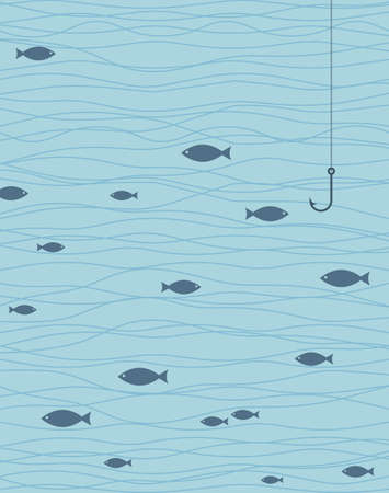 Fishing Icon Vector Illustration