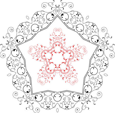 Frame Border Design Vector Artのイラスト素材