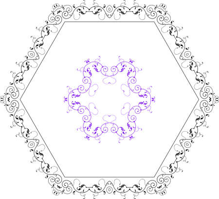 Frame Border Design Vector Artのイラスト素材