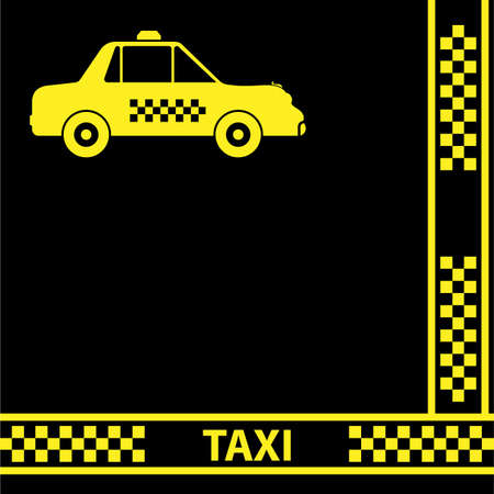 Taxi Icon Symbol Vector Illustrationのイラスト素材