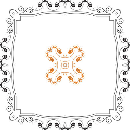 Frame Border Design Vector Artのイラスト素材
