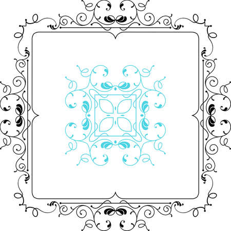 Frame Border Design Vector Artのイラスト素材