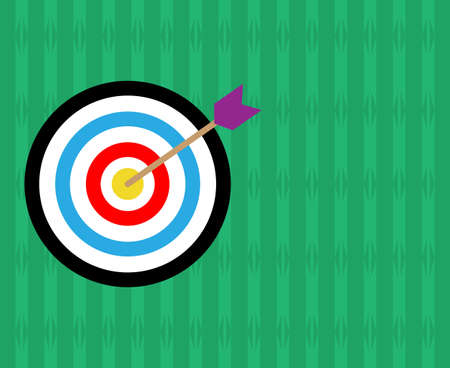 Target Icon Vector Illustrationのイラスト素材