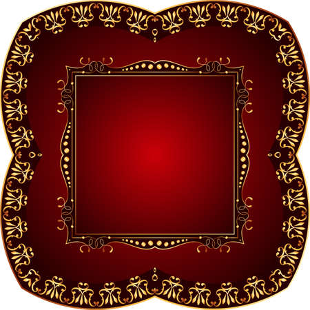 Frame Border Design Vector Illustrationのイラスト素材