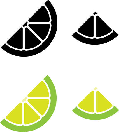 Lemon Icon Vector Illustrationのイラスト素材