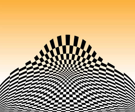 Checkered Background Design Vector Illustrationのイラスト素材