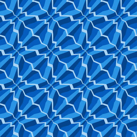 Geometric Seamless Pattern Vector Illustration