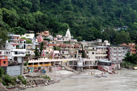 Rishikesh Uttarakhand Indiaのeditorial素材