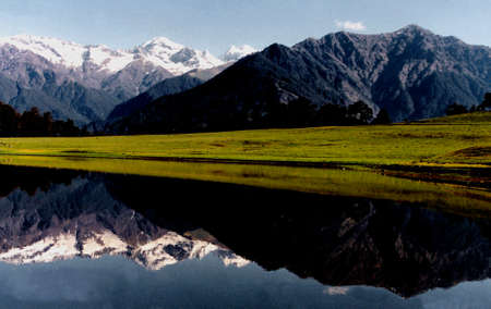 mountains and peaksの写真素材