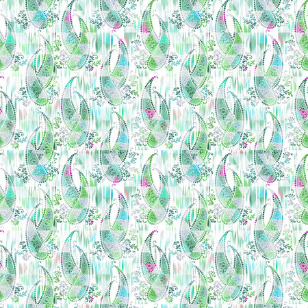 Seamless vector pattern with hand drawn zigzag stripes.の写真素材