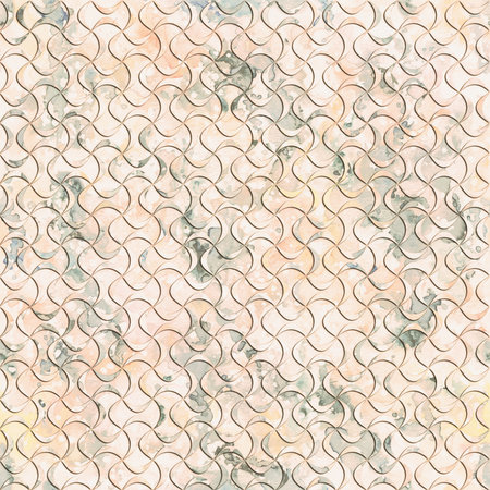 Seamless vector pattern with hand drawn zigzag stripes.の写真素材