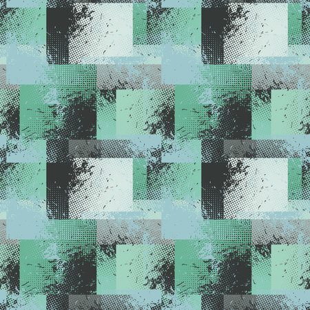 Seamless vector pattern with hand drawn zigzag stripes.の写真素材