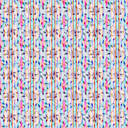 Seamless vector pattern with stripes.の写真素材