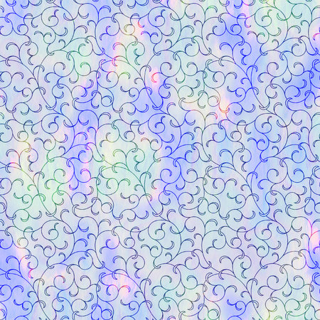 Seamless vector pattern with hand drawn zigzag stripes.の写真素材