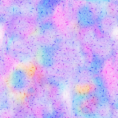 Seamless vector pattern with hand drawn zigzag stripes.の写真素材