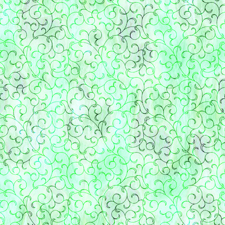 Seamless vector pattern with hand drawn zigzag stripes.の写真素材