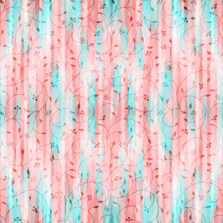 Seamless vector pattern with hand drawn stripes.の写真素材