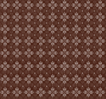 Seamless vector pattern with hand drawn zigzag stripes.の写真素材