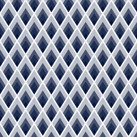 Seamless vector pattern with hand drawn zigzag stripes.の写真素材