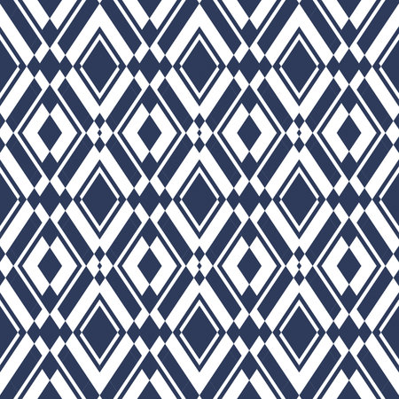 Seamless vector pattern with hand drawn zigzag stripes.の写真素材