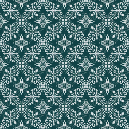 Seamless vector pattern with hand drawn zigzag stripes.の写真素材